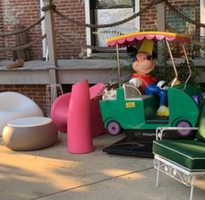 Mickey Mouse Car and Outdoor Furniture